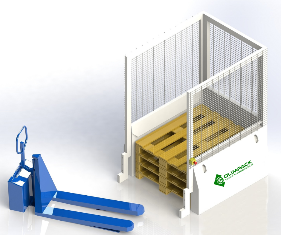 OLİMPACK BOŞ PALET İSTİFLEME MAKİNESİ - 2